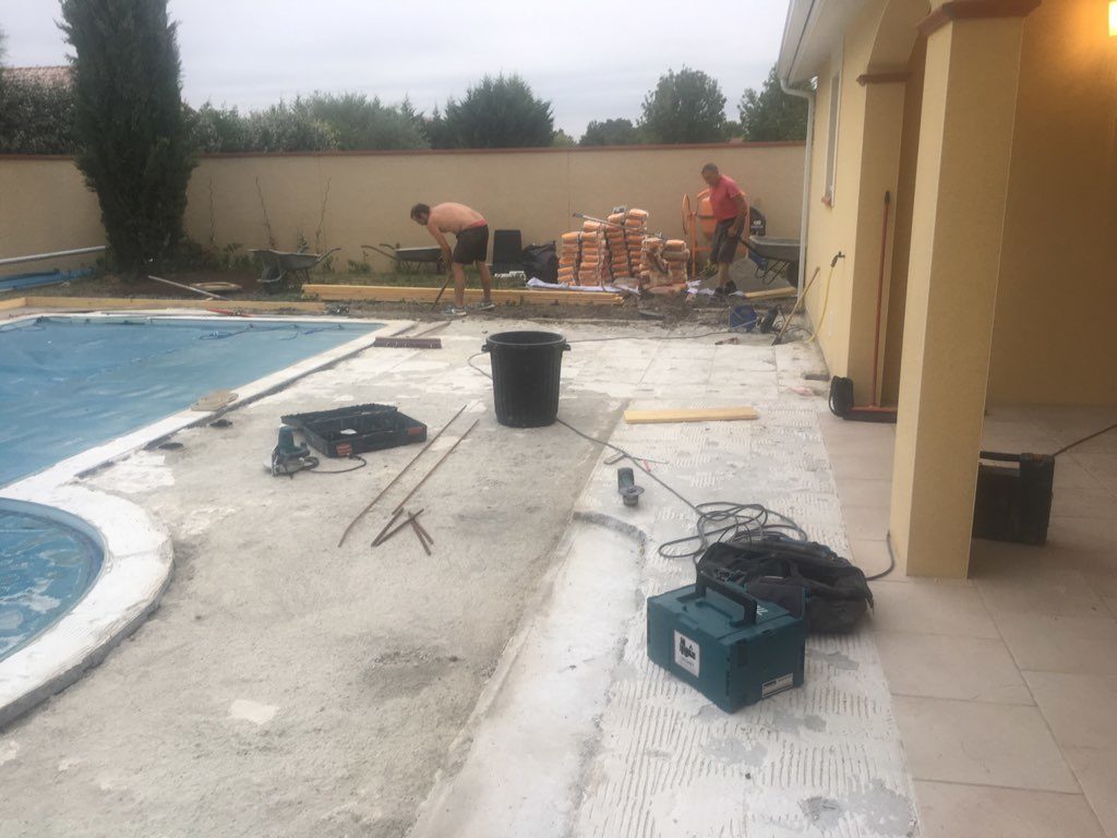 terrasse de piscine Toulouse